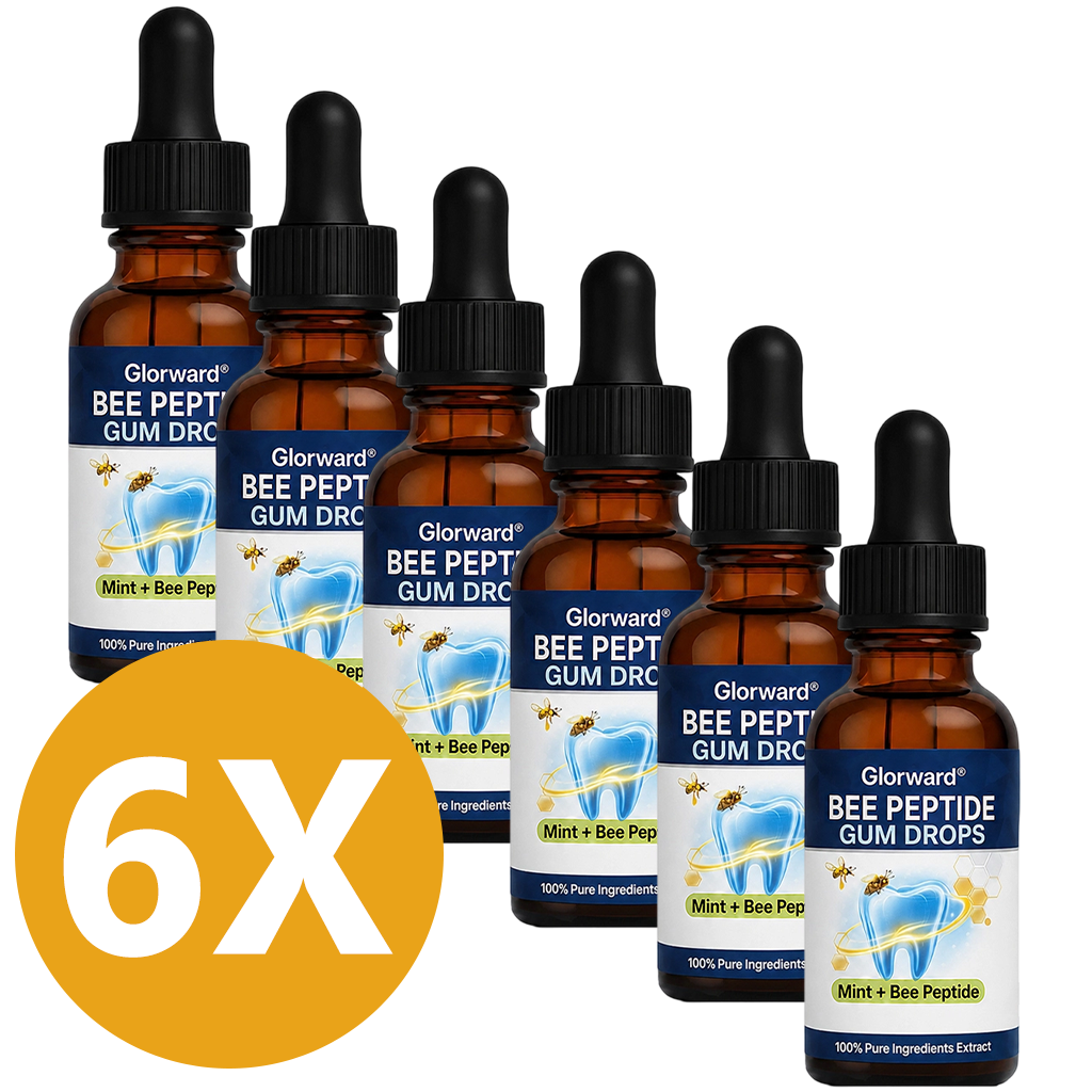 Glorward Dental treatment drops and a regular mouthwash