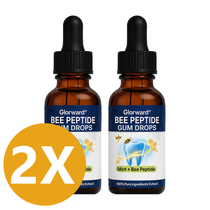 Glorward Dental treatment drops and a regular mouthwash