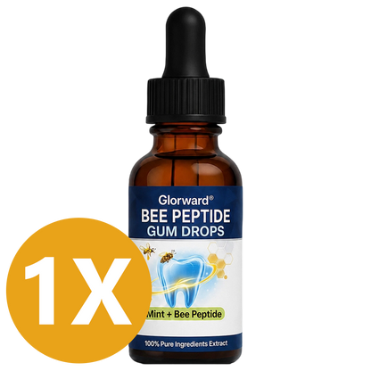 Glorward Dental treatment drops and a regular mouthwash