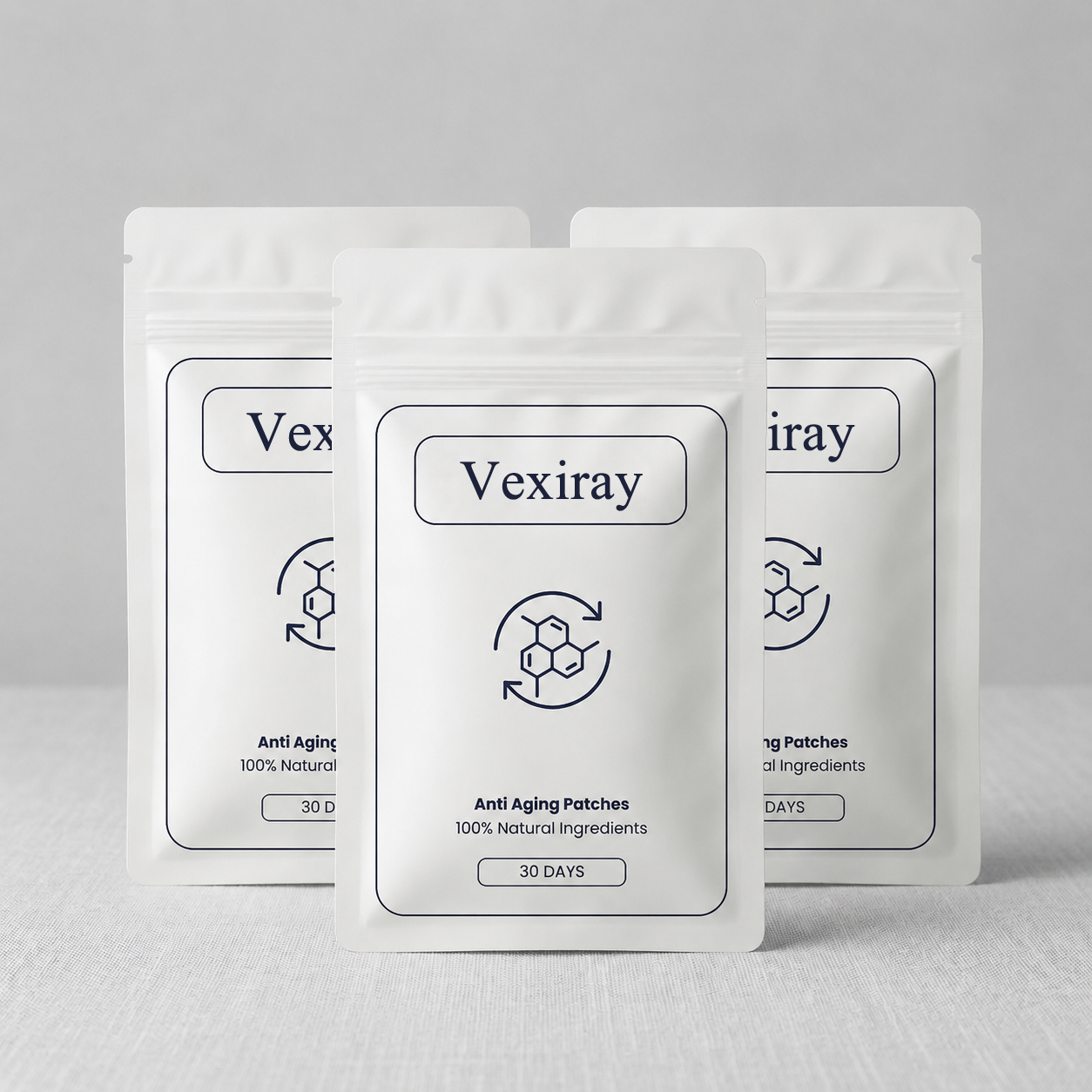 Vexiray™ Daily Matrix Patch — 14-Nutrient Matrix Formula· Up to 8-Hour Daily Wear