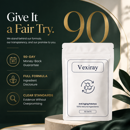 Vexiray™ Daily Matrix Patch — 14-Nutrient Matrix Formula· Up to 8-Hour Daily Wear