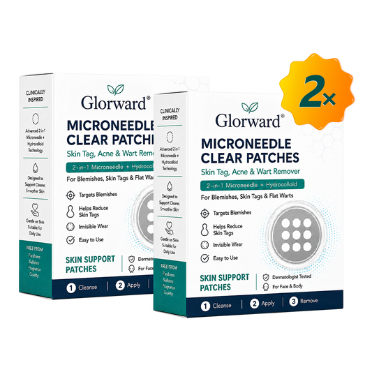 🔥Glorward®2-in-1 Microneedle & Hydrocolloid Patch🍀