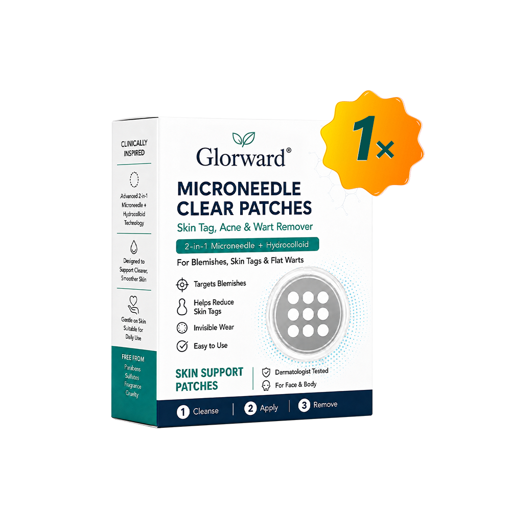 🔥Glorward®2-in-1 Microneedle & Hydrocolloid Patch🍀