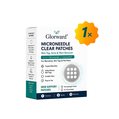 🔥Glorward®2-in-1 Microneedle & Hydrocolloid Patch🍀