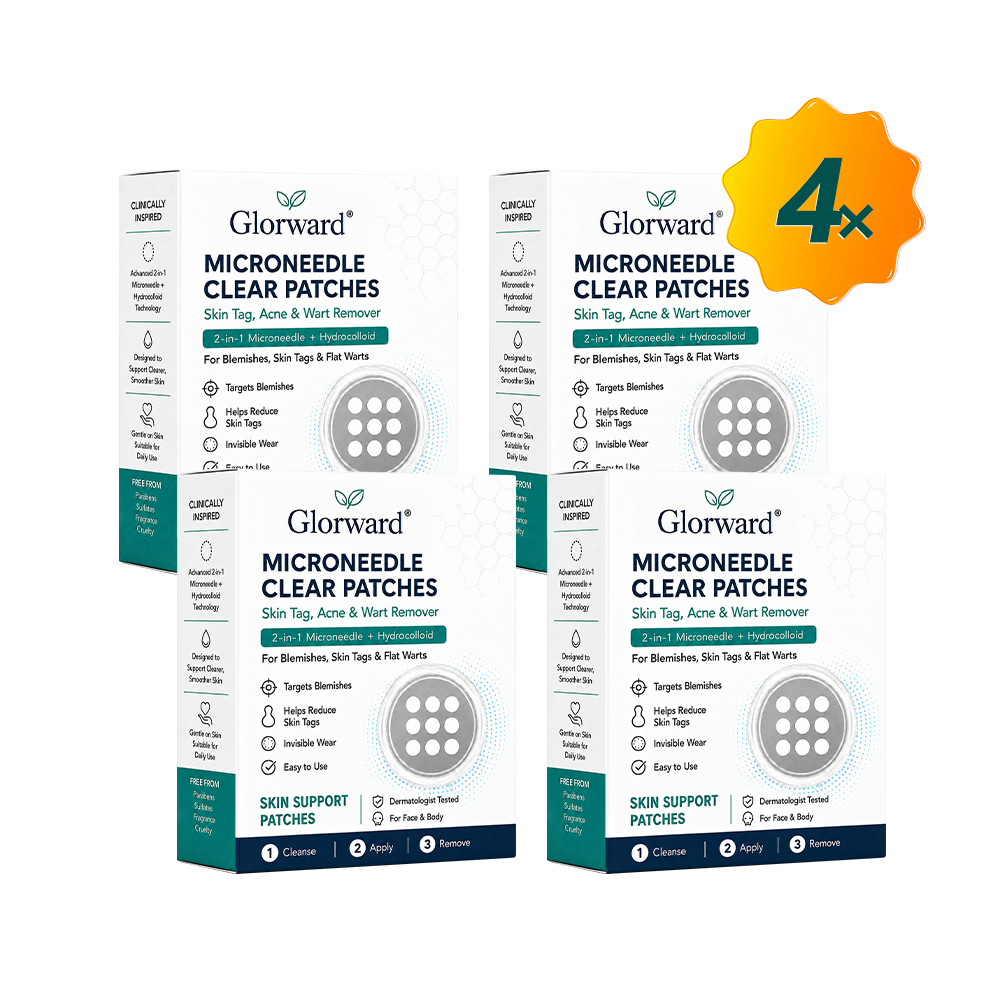 🔥Glorward®2-in-1 Microneedle & Hydrocolloid Patch🍀