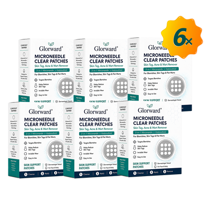 🔥Glorward®2-in-1 Microneedle & Hydrocolloid Patch🍀