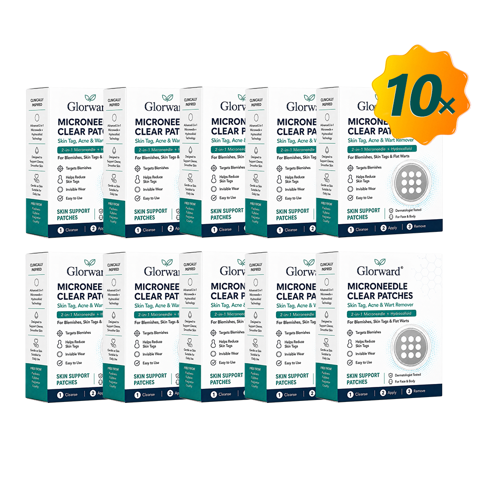 🔥Glorward®2-in-1 Microneedle & Hydrocolloid Patch🍀